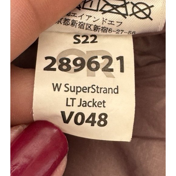 Outdoor Research OR Superstrand LT Lightweight Puffer Jacket Packable Size Small - Picture 12 of 12